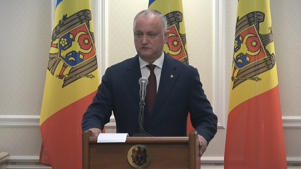 Igor Dodon: Vreau să vă amintesc că Moldova este stat parlamentar